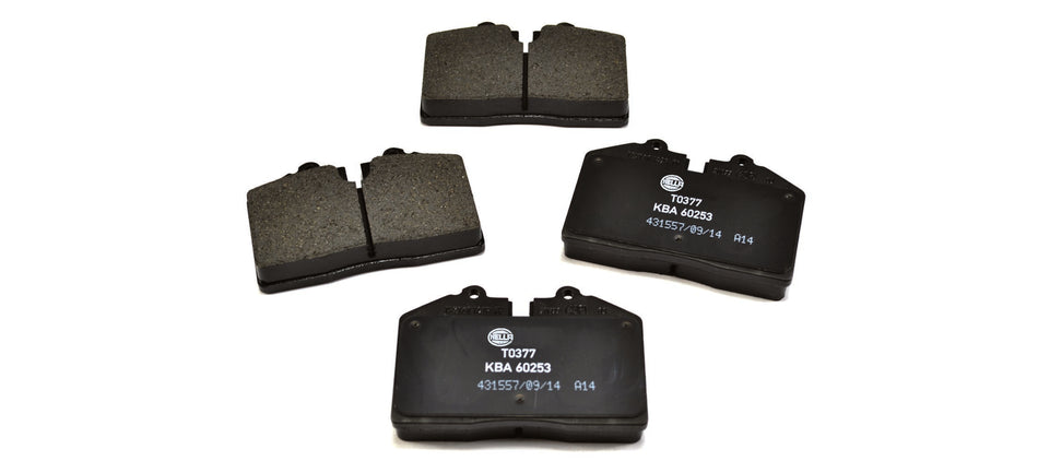 BRAKE PAD SET, LOW-METALLIC