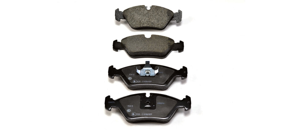 BRAKE PAD SET, LOW-METALLIC