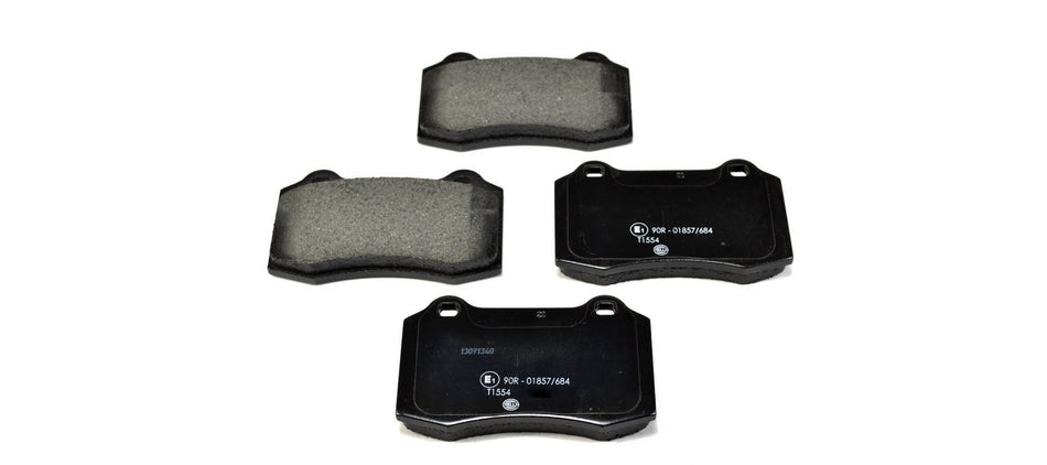 BRAKE PAD SET, LOW-METALLIC