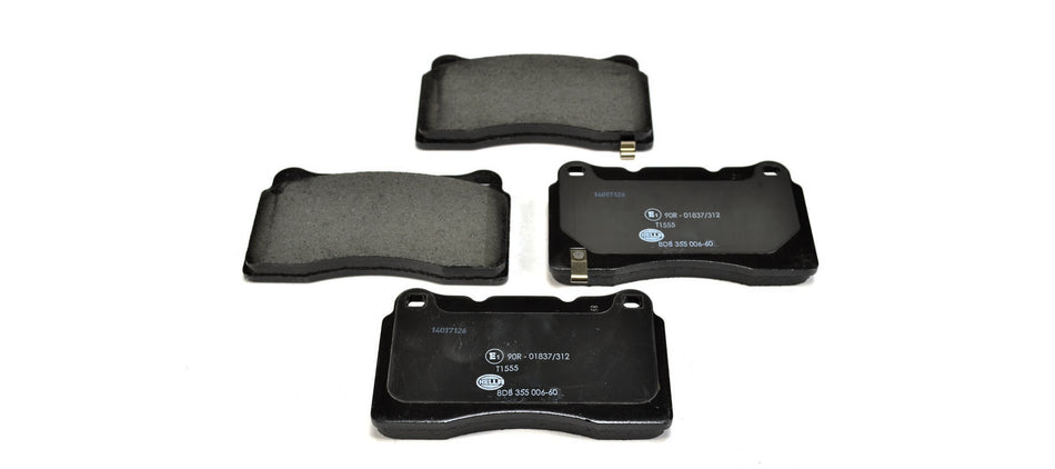 BRAKE PAD SET, LOW-METALLIC