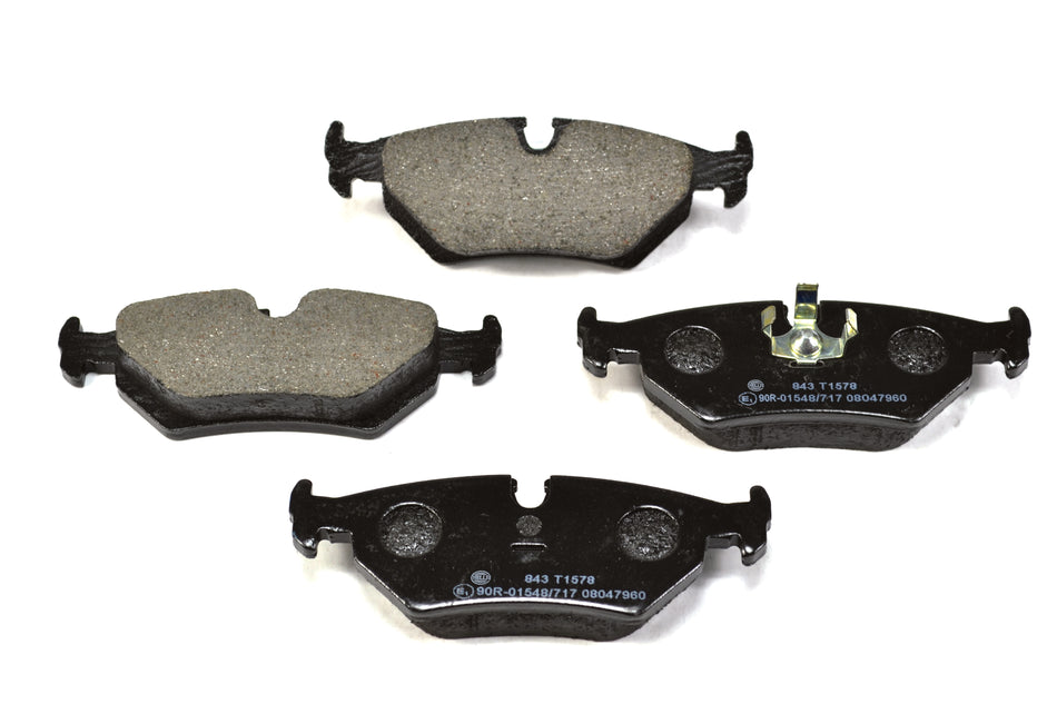 BRAKE PAD SET, LOW-METALLIC