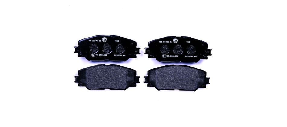 BRAKE PAD SET, LOW-METALLIC