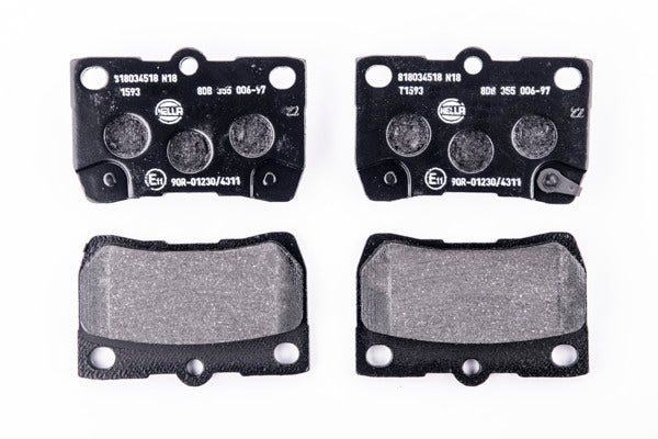 BRAKE PAD SET, LOW-METALLIC