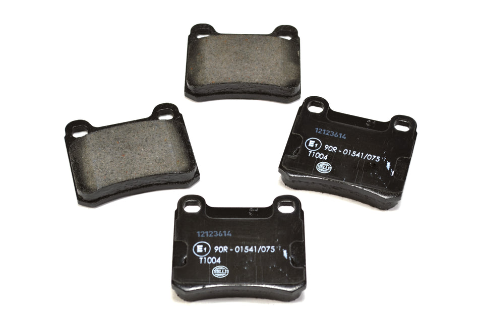 BRAKE PAD SET, LOW-METALLIC