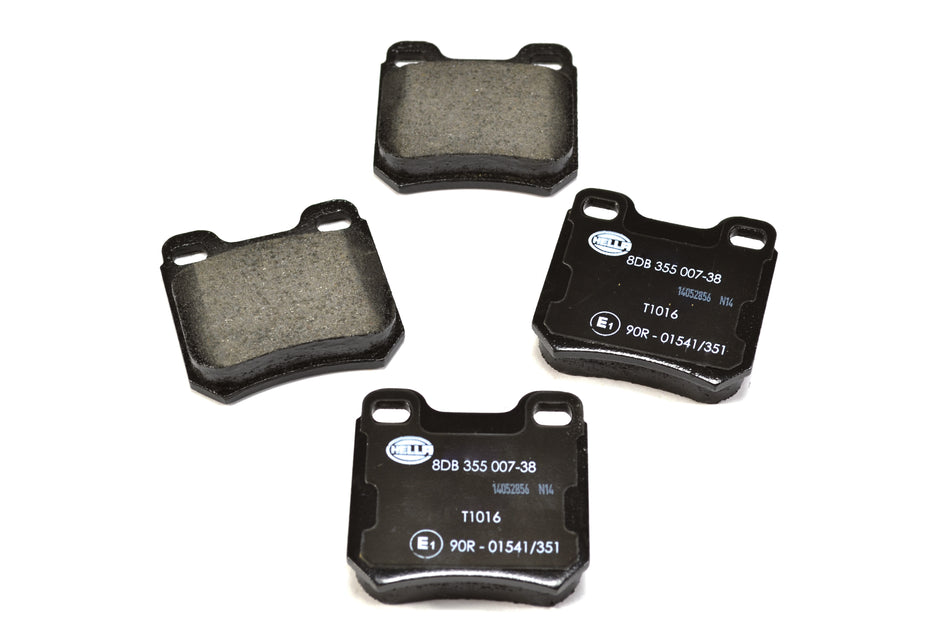BRAKE PAD SET, LOW-METALLIC