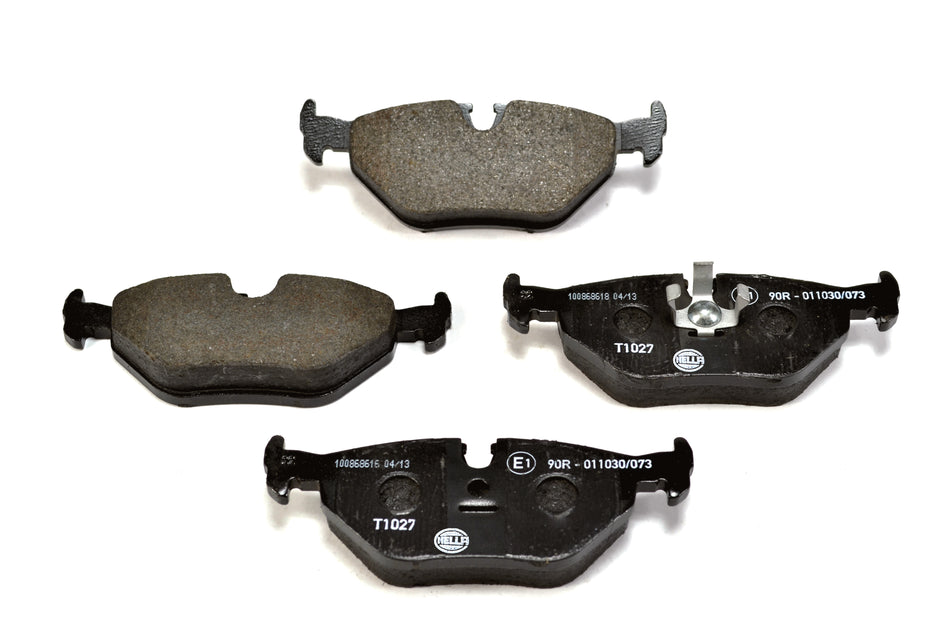 BRAKE PAD SET, LOW-METALLIC