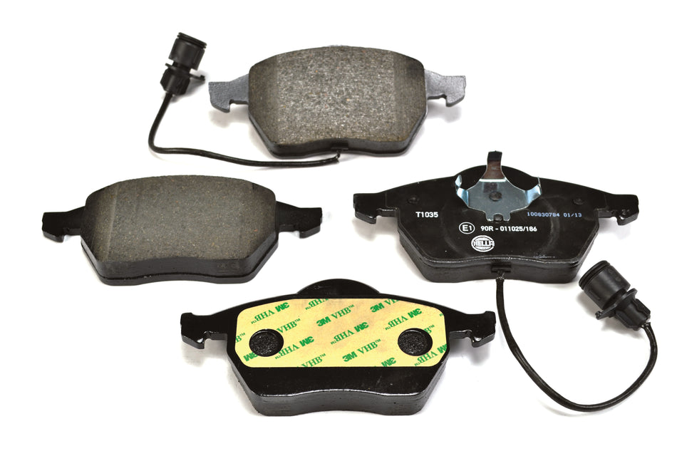 BRAKE PAD SET, LOW-METALLIC