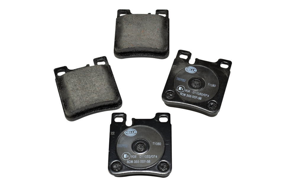 BRAKE PAD SET, LOW-METALLIC