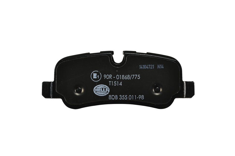 BRAKE PAD SET, LOW-METALLIC