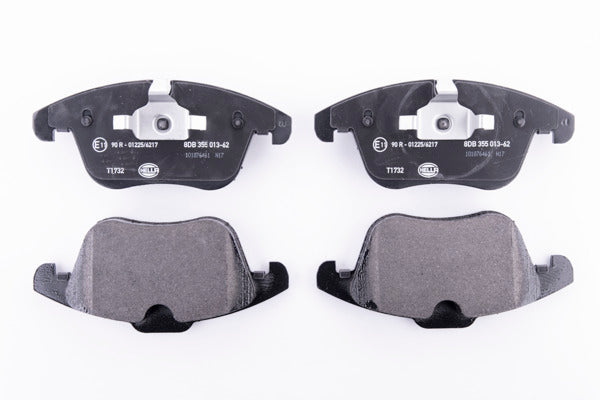 BRAKE PAD SET, LOW-METALLIC