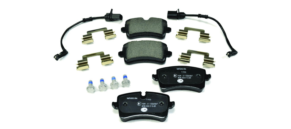 BRAKE PAD SET, LOW-METALLIC
