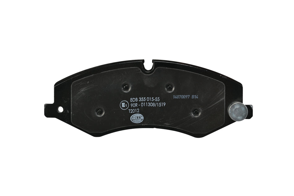BRAKE PAD SET, LOW-METALLIC