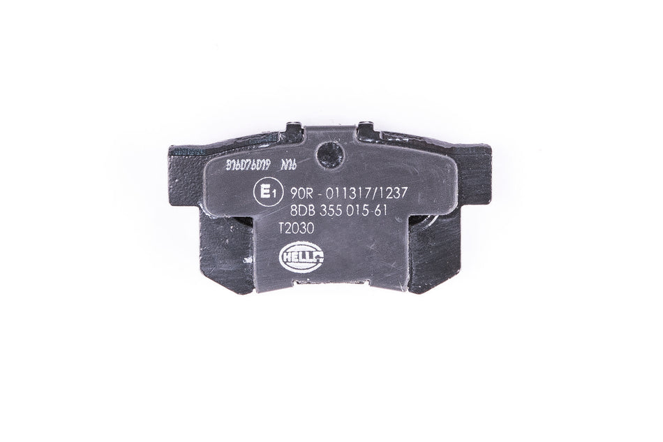 BRAKE PAD SET, LOW-METALLIC
