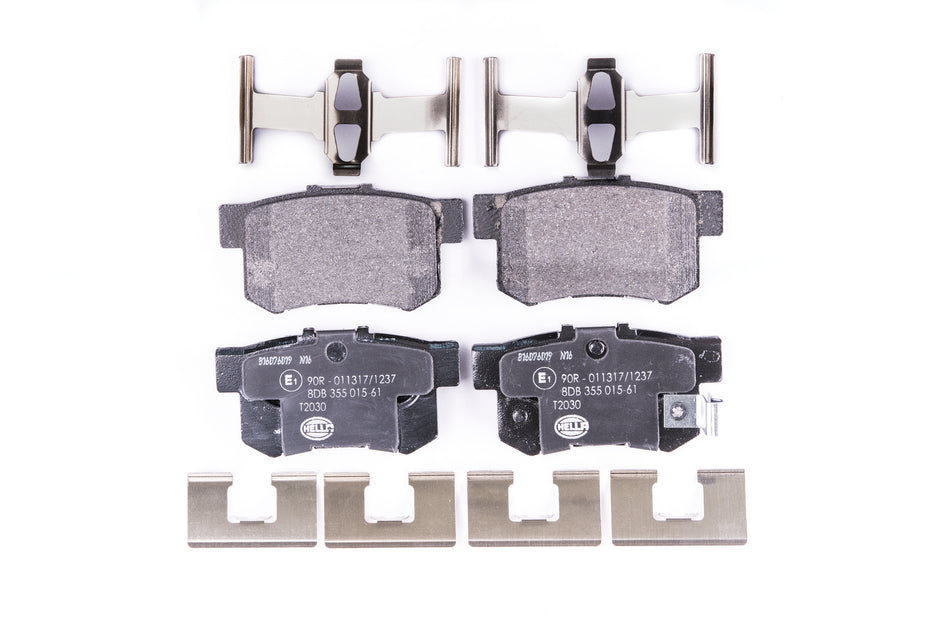 BRAKE PAD SET, LOW-METALLIC
