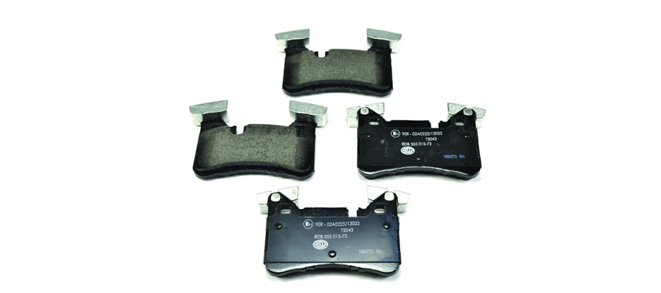 BRAKE PAD SET, LOW-METALLIC