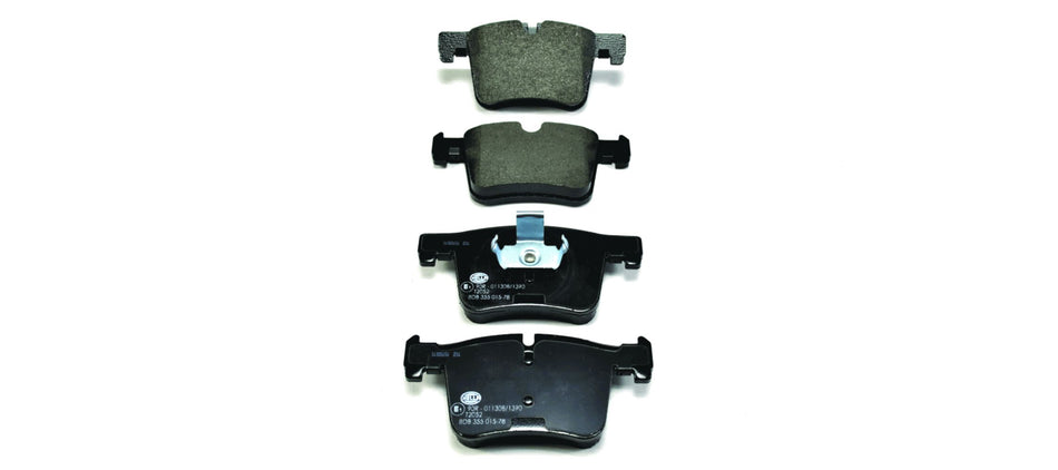 BRAKE PAD SET, LOW-METALLIC