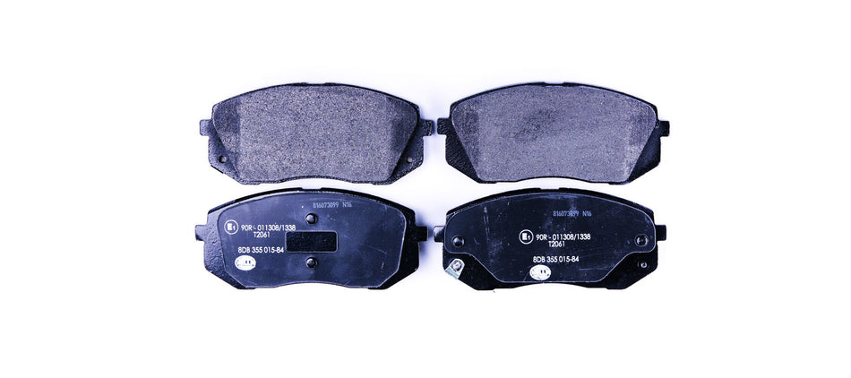 BRAKE PAD SET, LOW-METALLIC