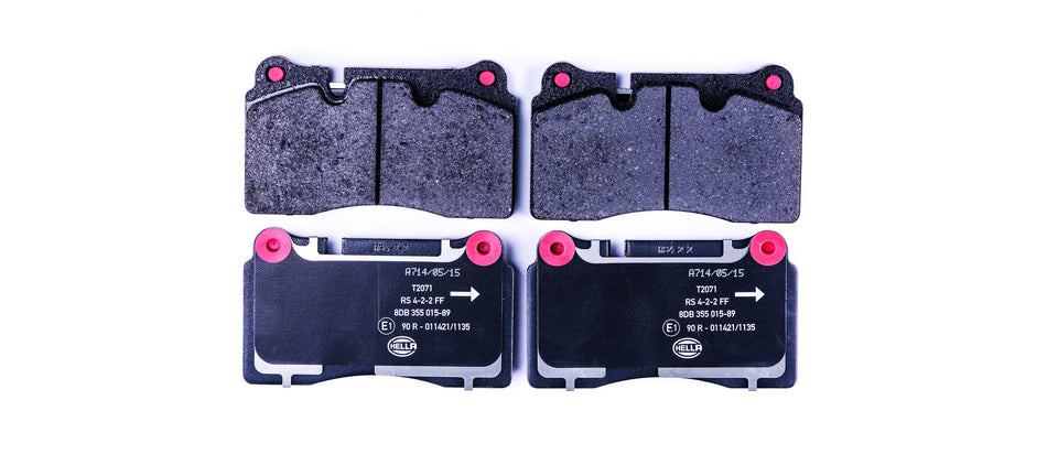 BRAKE PAD SET, LOW-METALLIC