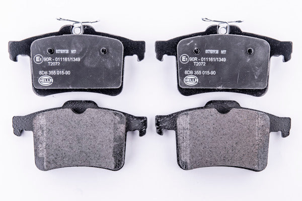 BRAKE PAD SET, LOW-METALLIC