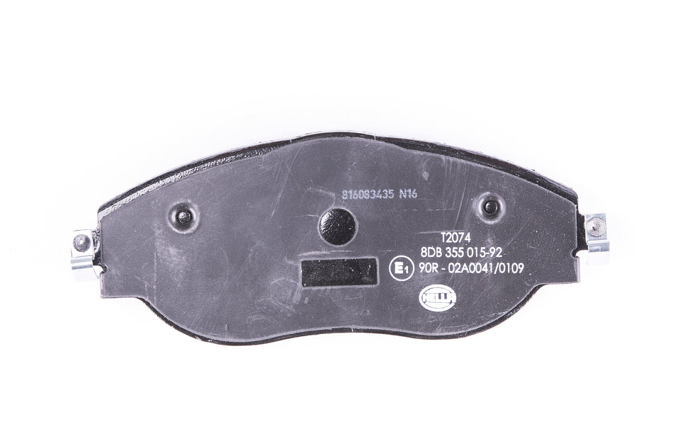 BRAKE PAD SET, LOW-METALLIC