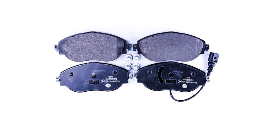 BRAKE PAD SET, LOW-METALLIC