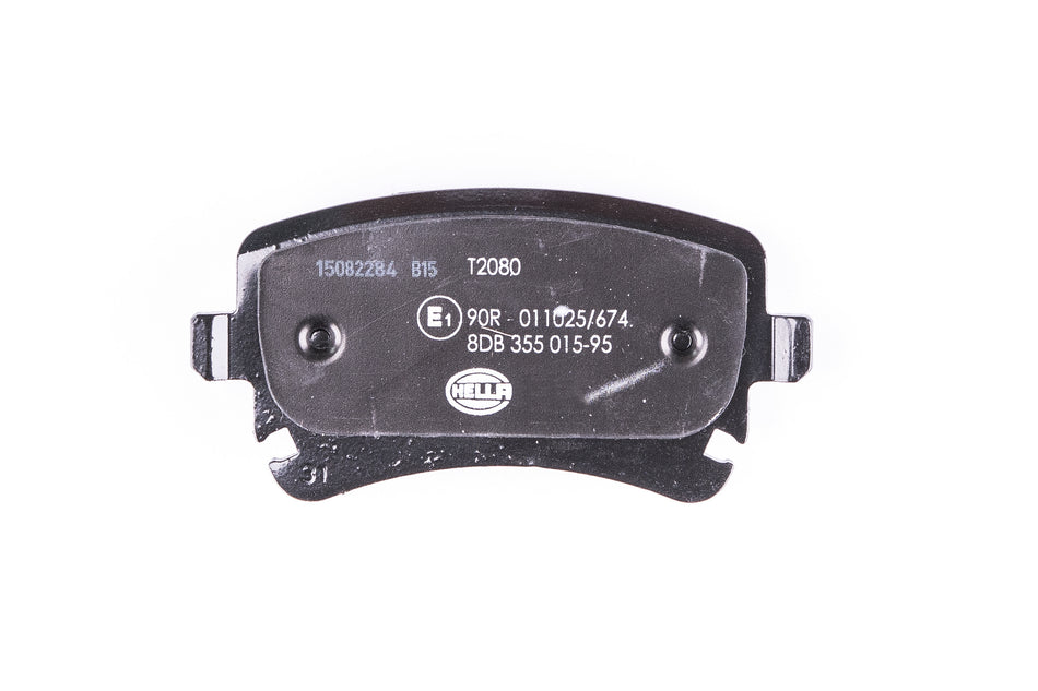 BRAKE PAD SET, LOW-METALLIC