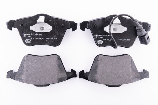 BRAKE PAD SET, LOW-METALLIC