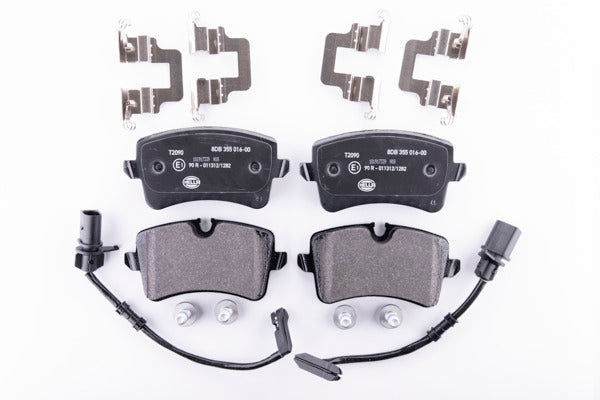 BRAKE PAD SET, LOW-METALLIC