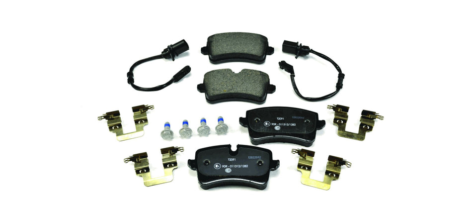 BRAKE PAD SET, LOW-METALLIC