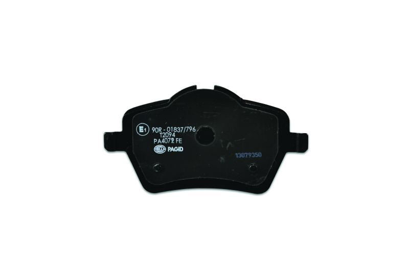 BRAKE PAD SET, LOW-METALLIC