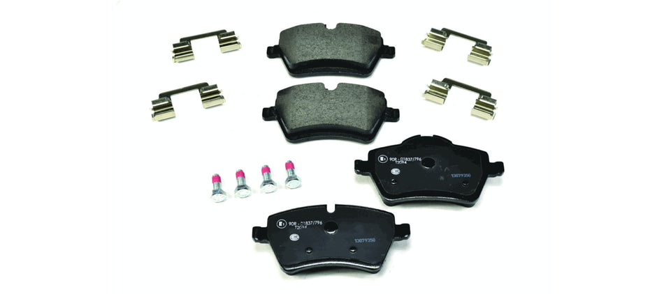 BRAKE PAD SET, LOW-METALLIC