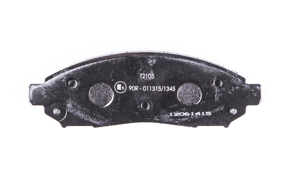 BRAKE PAD SET, LOW-METALLIC