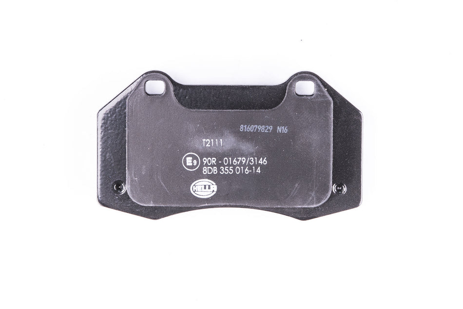 BRAKE PAD SET, LOW-METALLIC