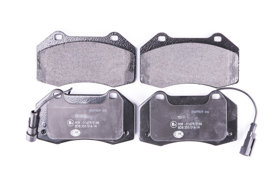 BRAKE PAD SET, LOW-METALLIC