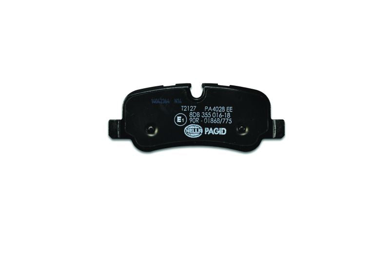 BRAKE PAD SET, LOW-METALLIC
