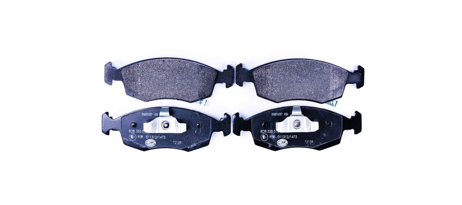 BRAKE PAD SET, LOW-METALLIC