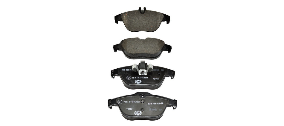 BRAKE PAD SET, LOW-METALLIC