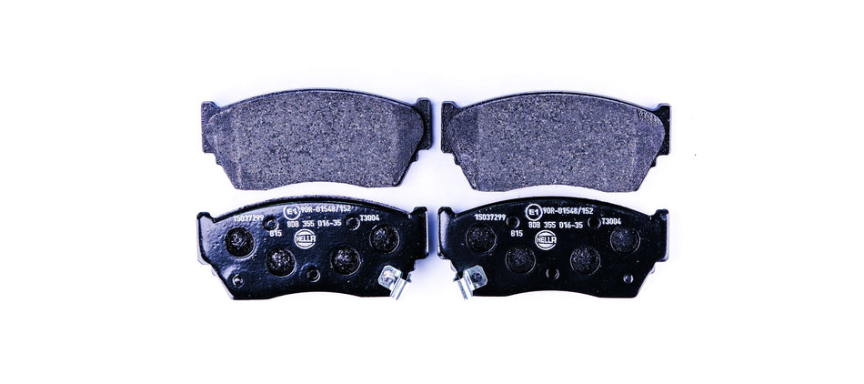 BRAKE PAD SET, LOW-METALLIC