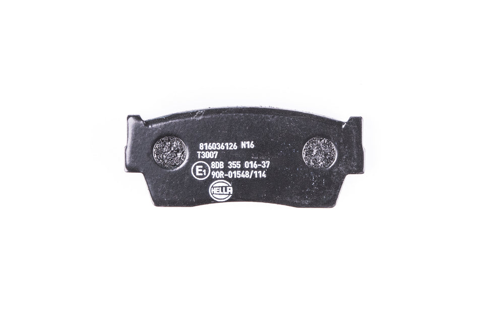 BRAKE PAD SET, LOW-METALLIC
