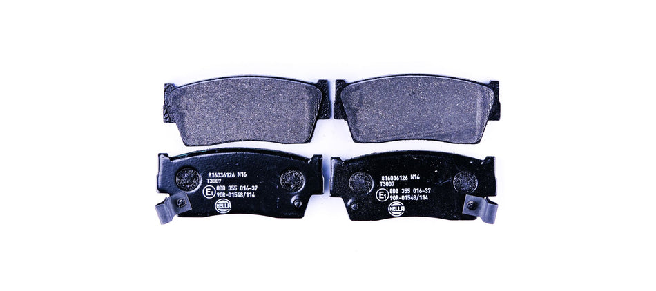 BRAKE PAD SET, LOW-METALLIC