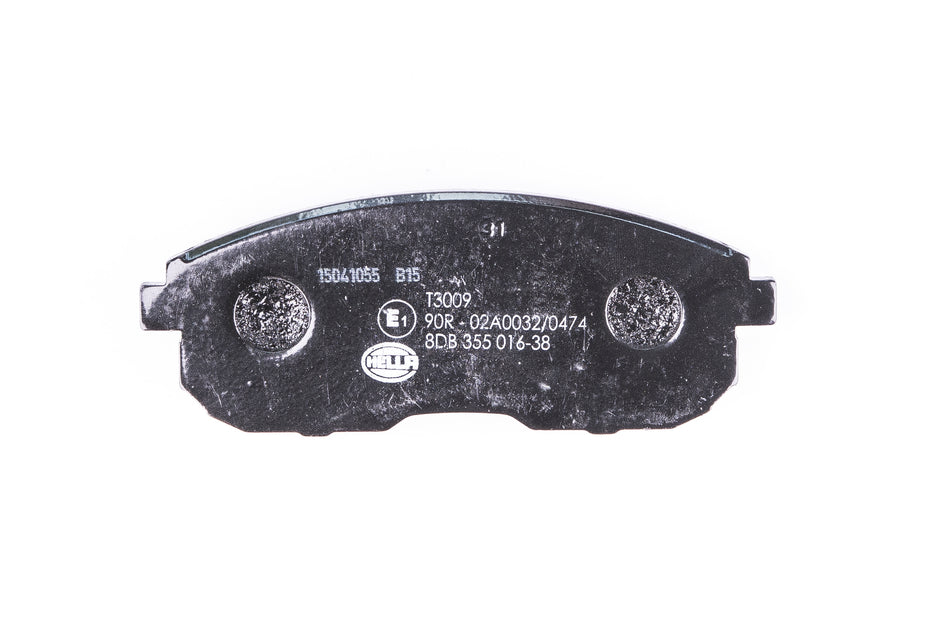 BRAKE PAD SET, LOW-METALLIC