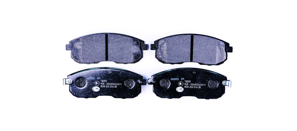 BRAKE PAD SET, LOW-METALLIC