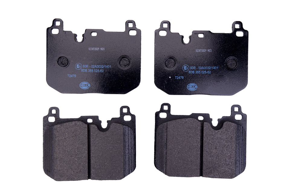 BRAKE PAD SET, LOW-METALLIC