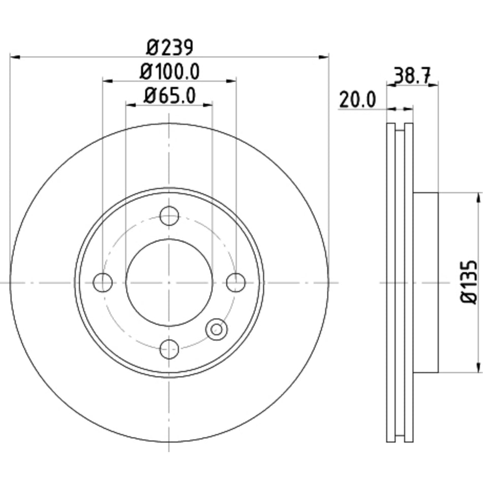 High Carbon Brake Rotor