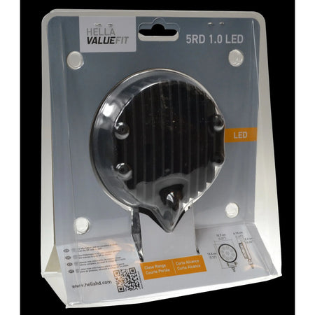HELLA X-Treme Series LED Driving Lights in rugged aluminum housing, IP69K, auxiliary high-beam, off-road.