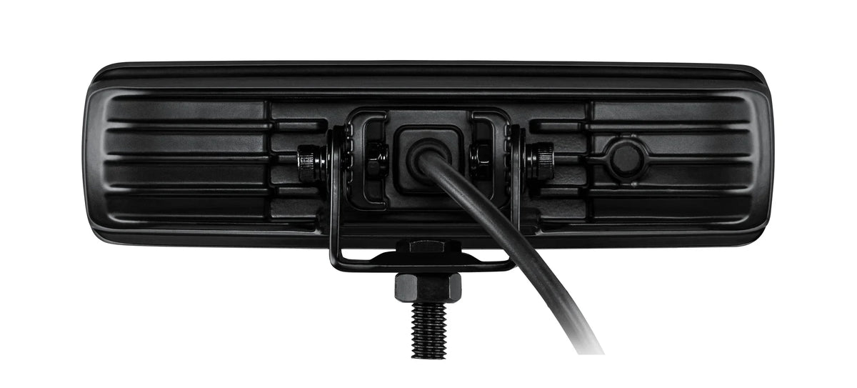 HELLA X-Treme Series LED Driving Lights rear view, rugged aluminum housing, IP69K, auxiliary high-beam, off-road
