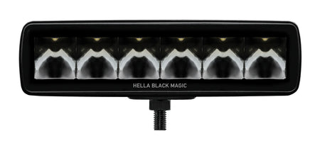 HELLA X-Treme Series LED Driving Lights in white mode with X-shape position light, IP69K, rugged aluminum housing, auxiliary high-beam for off-road