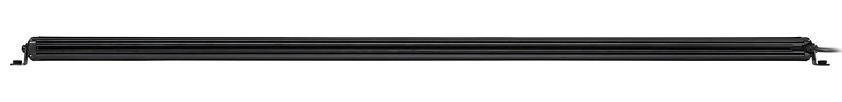 HELLA Black Magic LED Lightbar 50" Slim — back view with mounting brackets