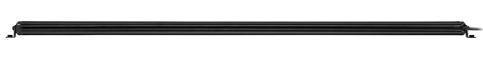 HELLA Black Magic LED Lightbar 50" Slim — back view with mounting brackets