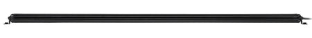 HELLA Black Magic LED Lightbar 50" Slim — back view with mounting brackets